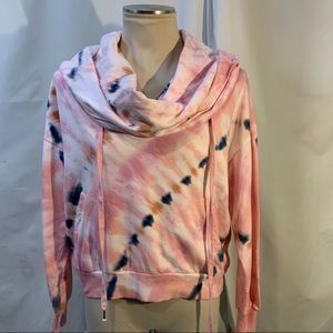 NEW YOUNG FABULOUS & BROKE TIEDYE SWEATSHIRT SZ XS